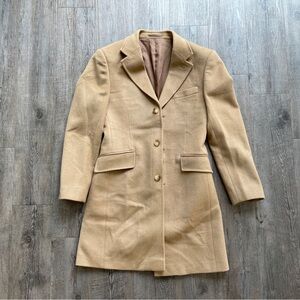 Tan Trenchcoat / Overcoat - Custom Made by Artisan